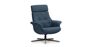 Meklen Midnight Blue Lounge Chair