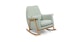 Munni Global Green Rocking Chair - Gallery View 1 of 12.