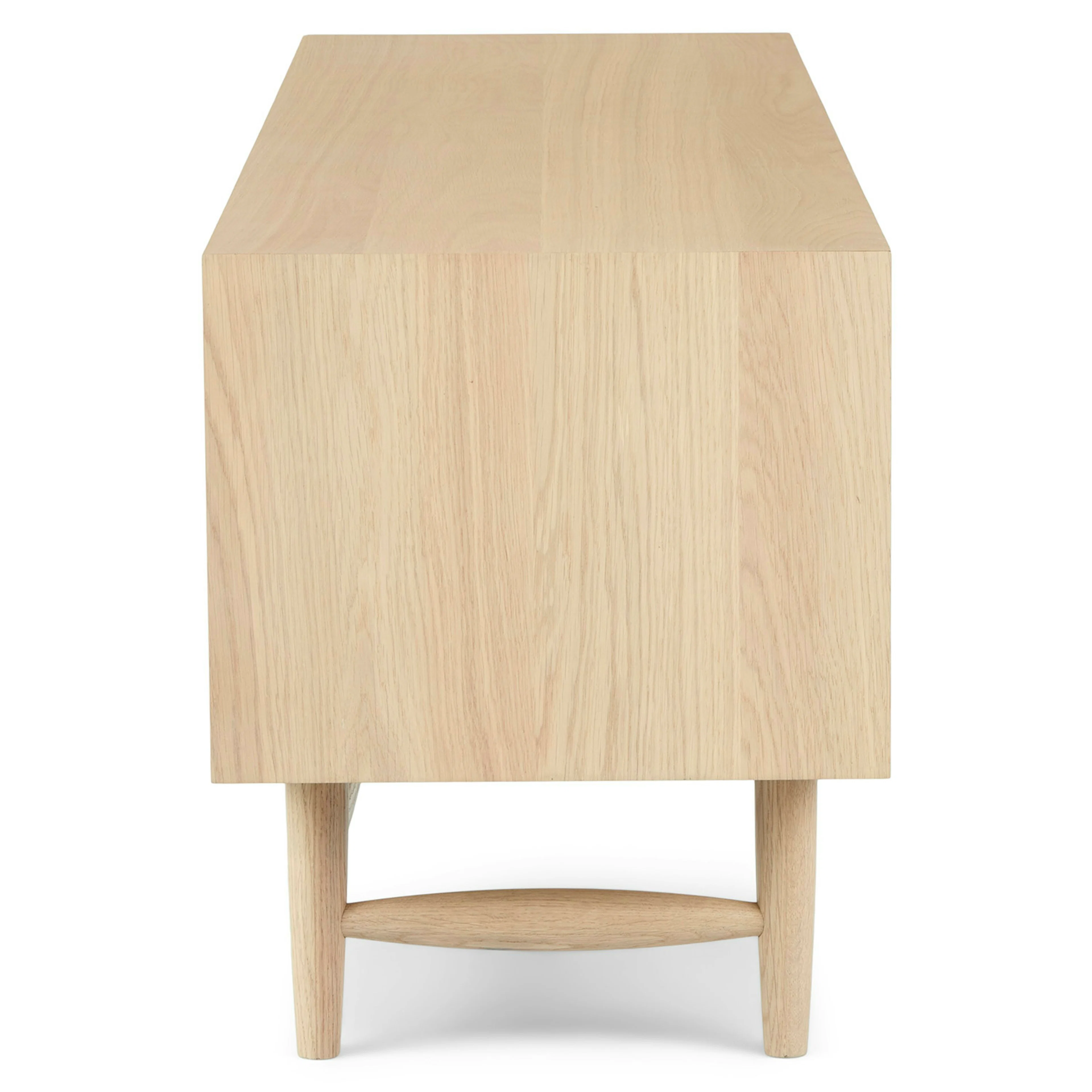 Lenia 63" Low Media Unit - White Oak