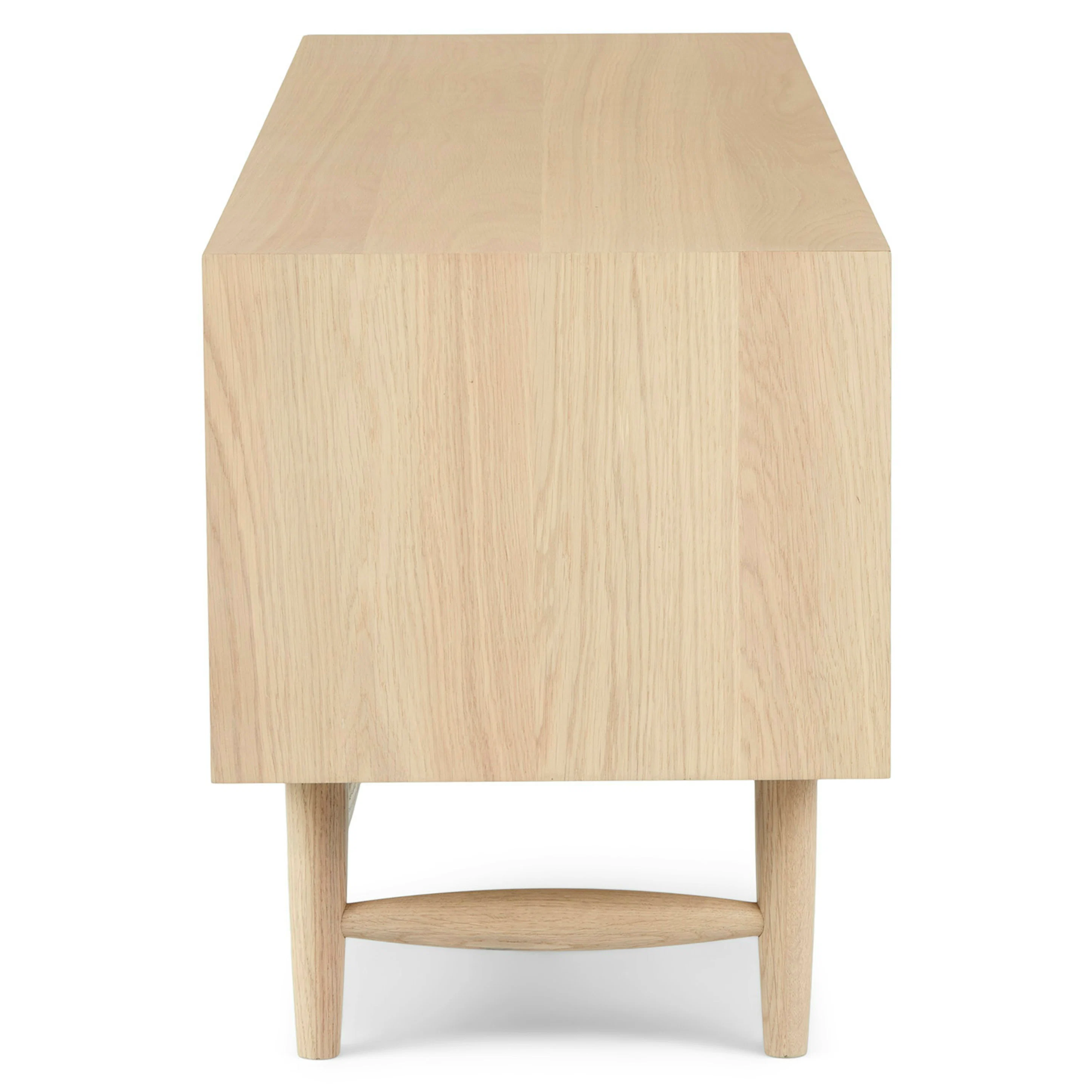 Lenia 63" Low Media Unit - White Oak