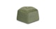 Francolin Plush Pacific Sage Ottoman - Gallery View 1 of 8.