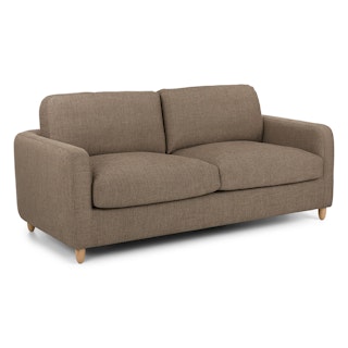 Vati 80" Sofa Bed - Natural Oak and Buckler Brown