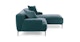 Abisko Plush Pacific Blue Right Sectional - Gallery View 5 of 15.