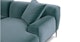 Abisko Plush Pacific Blue Right Sectional - Gallery View 9 of 15.
