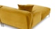 Abisko Plush Yarrow Gold Left Sectional - Gallery View 7 of 15.