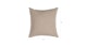 Aleca River Taupe Pillow - Gallery View 7 of 7.