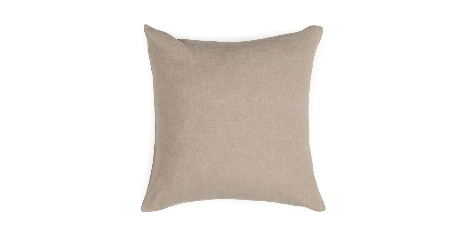 Aleca River Taupe Pillow & Insert | Article