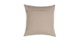Aleca River Taupe Pillow - Gallery View 2 of 7.