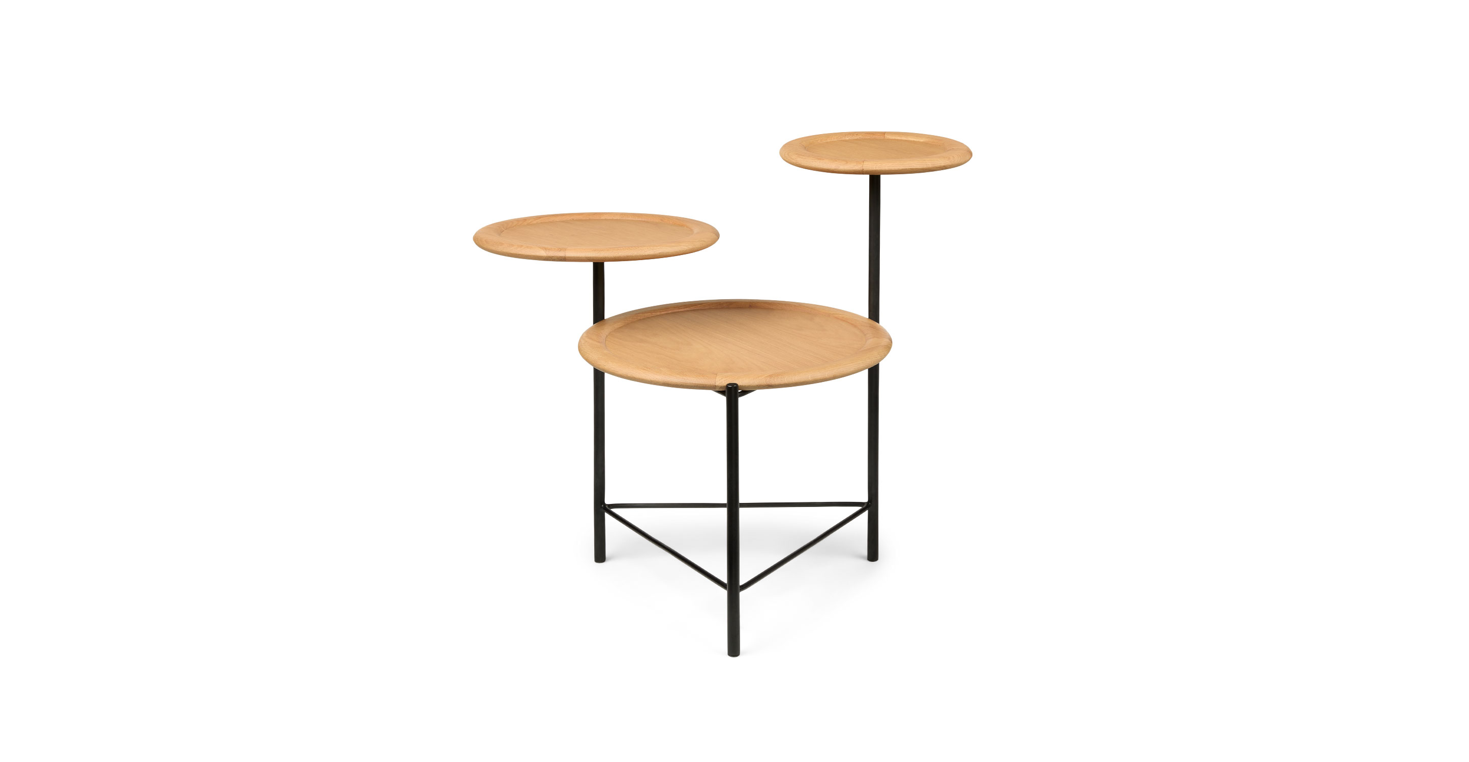Crena Tiered Side Table