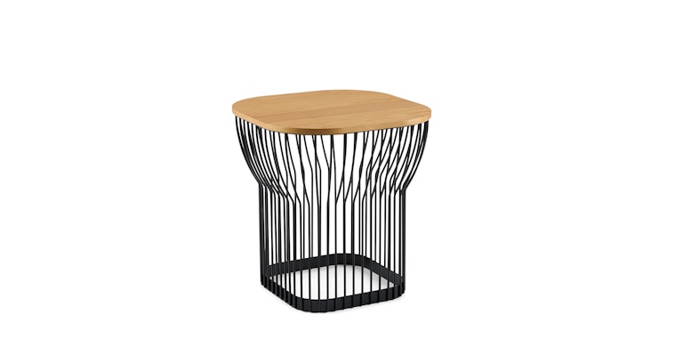 Calidri Oak Side Table - Primary View 1 of 11 (Open Fullscreen View).
