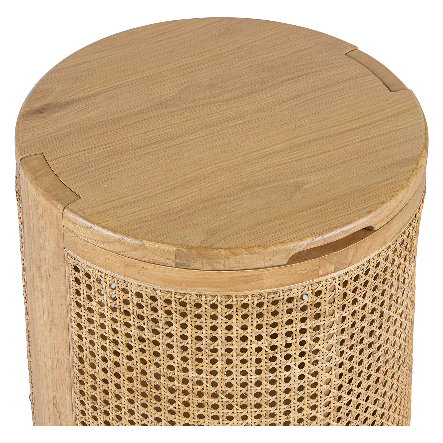 Bocana Oak Storage Side Table - Stylish Furniture