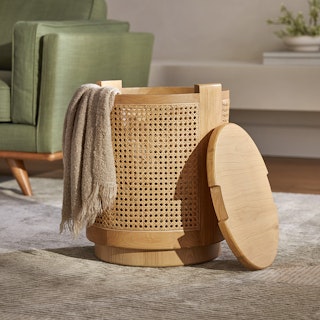 Bocana Storage Side Table - Oak