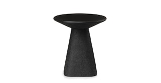 Ozetta Moonlit Black Side Table