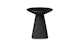Ozetta Moonlit Black Side Table - Gallery View 1 of 8.