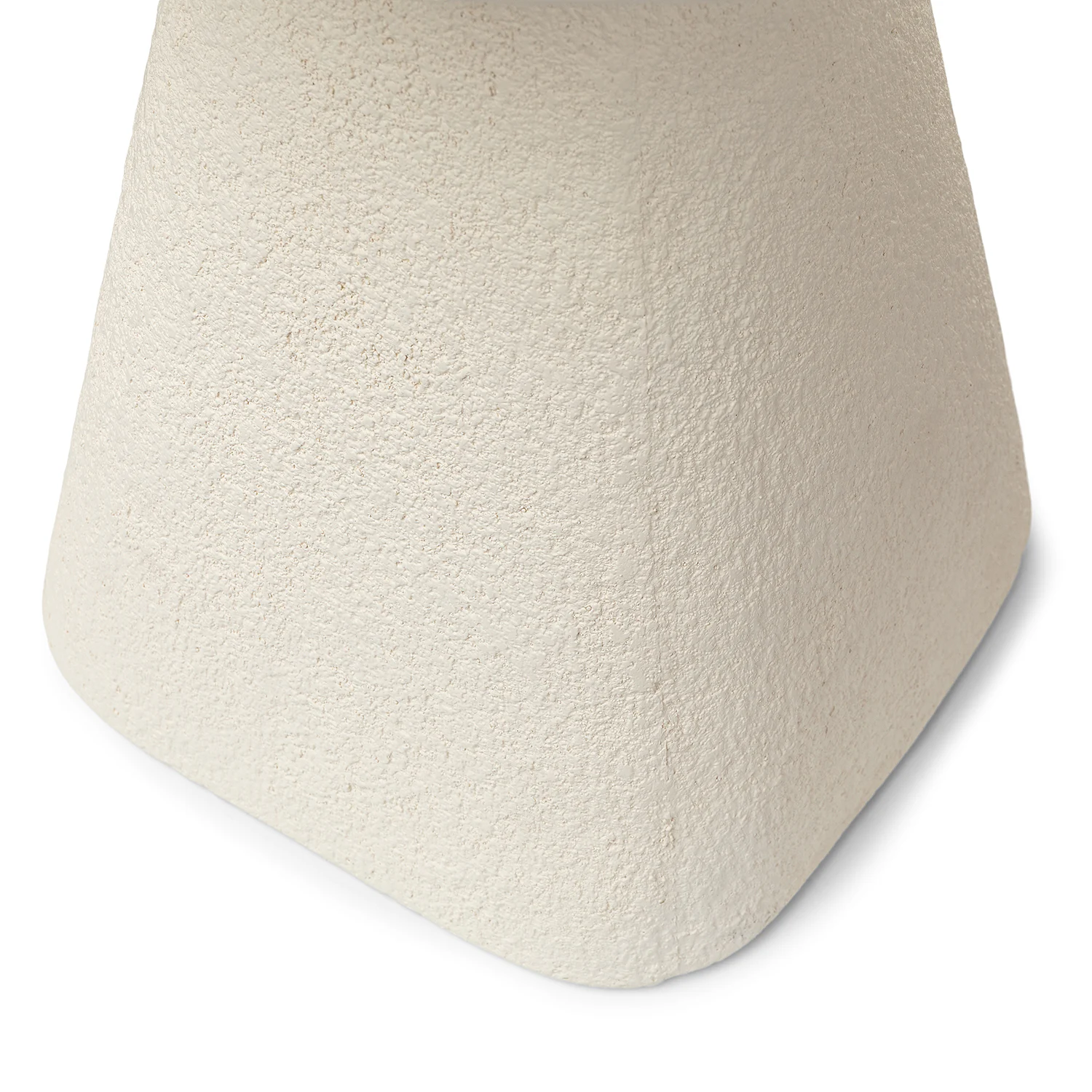 Ozetta Concrete Side Table - Moonlit Ivory