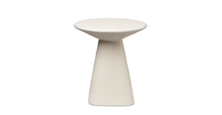 Ozetta Moonlit Ivory Side Table