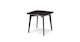 Vena Black Square Side Table - Gallery View 3 of 11.