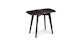 Vena Black Rectangular Side Table - Gallery View 1 of 11.