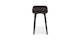 Vena Black Rectangular Side Table - Gallery View 4 of 11.