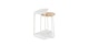 Sentas White Nesting Side Table - Gallery View 4 of 16.