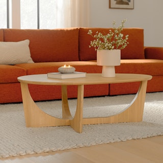 Tovi 42.5" Coffee Table - Oak