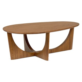 Tovi 42.5" Coffee Table - Smoked Oak