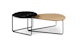 Sentas Black Nesting Coffee Table - Gallery View 1 of 13.