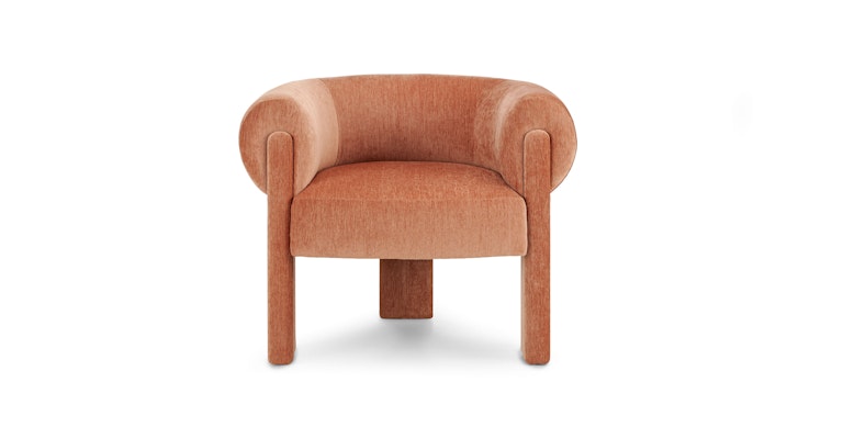 Everse Melange Brown Lounge Chair - Primary View 1 of 11 (Open Fullscreen View).