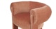 Everse Melange Brown Lounge Chair - Gallery View 6 of 10.
