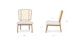 Netro Vintage White Lounge Chair - Gallery View 12 of 12.