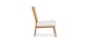 Netro Vintage White Lounge Chair - Gallery View 4 of 12.