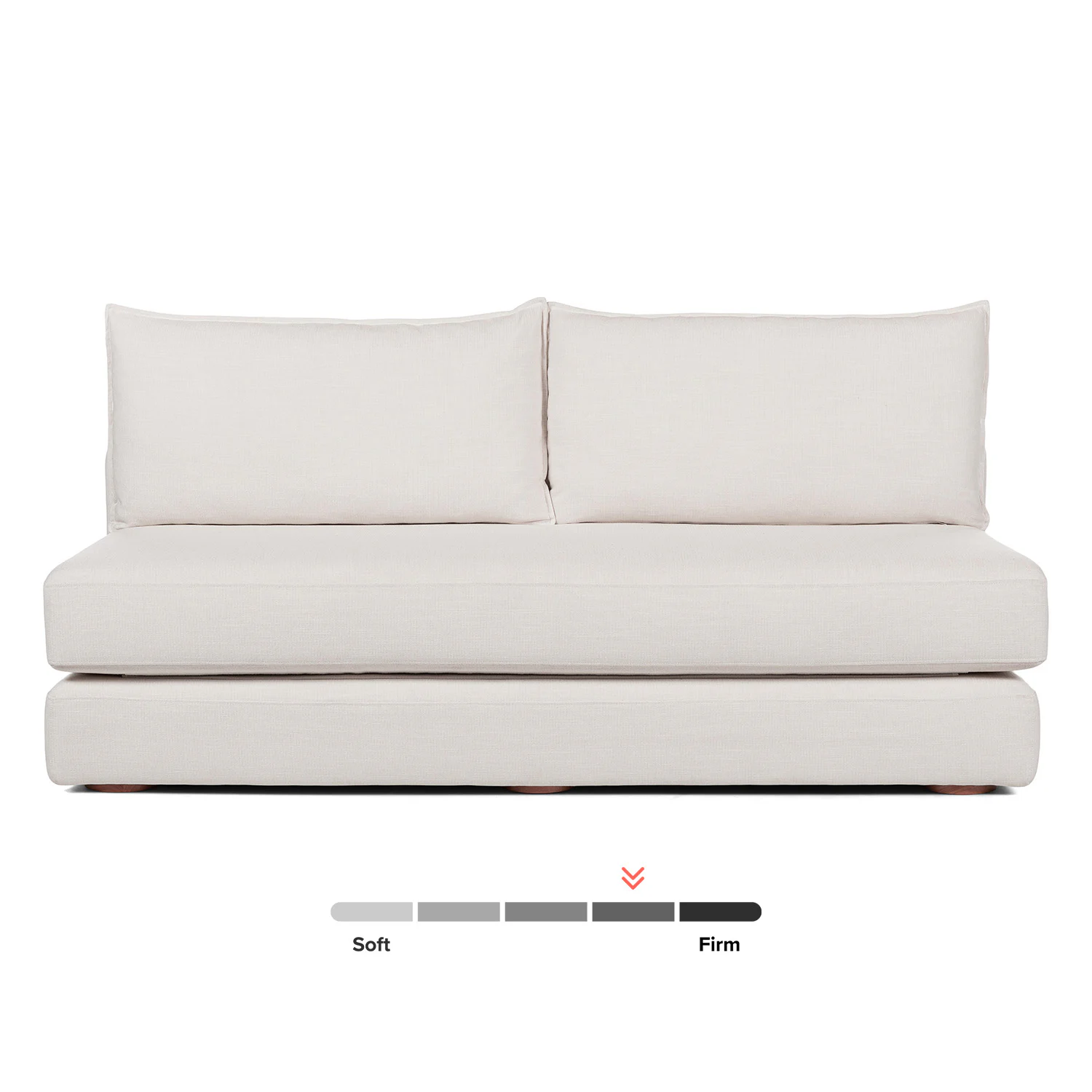 Braam 75" Vintage White Sofa Bed - Stylish & Durable