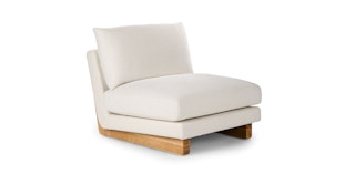 Kalok Jasmine Ivory Lounge Chair