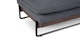 Dahlino Parcel Charcoal Ottoman - Gallery View 5 of 8.