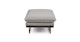 Dahlino Parcel Gray Ottoman - Gallery View 3 of 8.