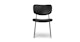 Syras Toscana Black Dining Chair - Gallery View 3 of 10.