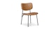 Syras Toscana Tan Dining Chair - Gallery View 1 of 10.