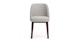 Alta Camellia Gray Walnut Dining Chair - Gallery View 2 of 10.