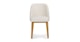 Alta Camellia Ivory Oak Dining Chair - Gallery View 3 of 11.