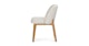 Alta Camellia Ivory Oak Dining Chair - Gallery View 3 of 10.