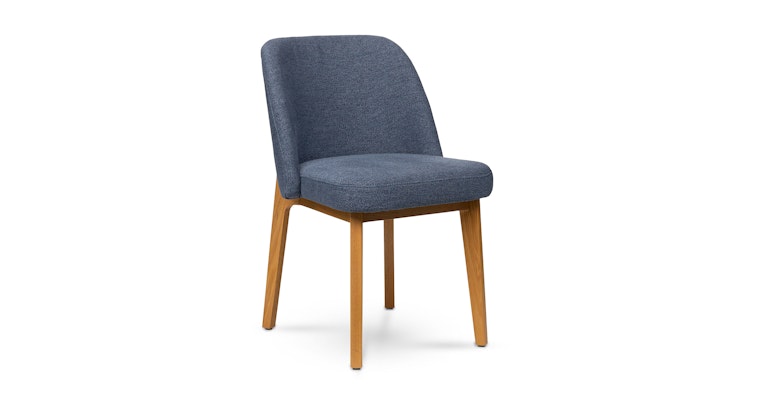 Alta Nocturnal Blue Oak Dining Chair - Primary View 1 of 10 (Open Fullscreen View).