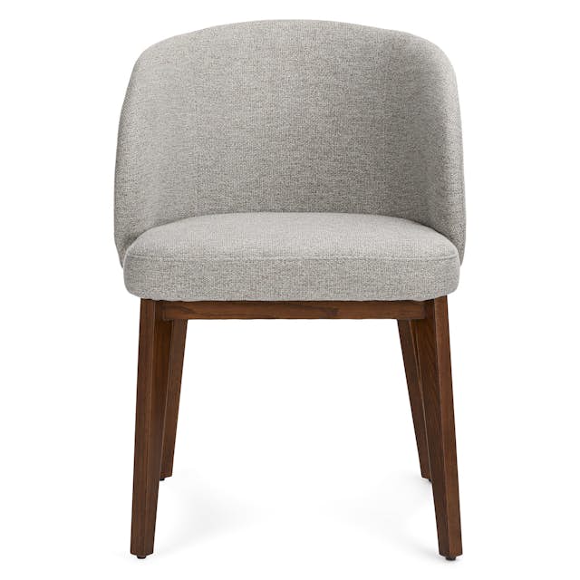Alta Dining Armchair - Walnut and Camellia Gray