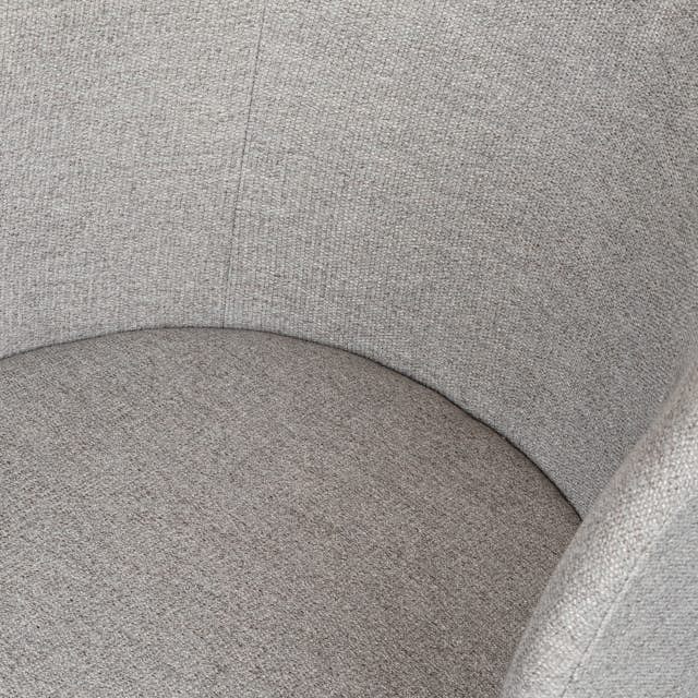 Alta Dining Armchair - Walnut and Camellia Gray