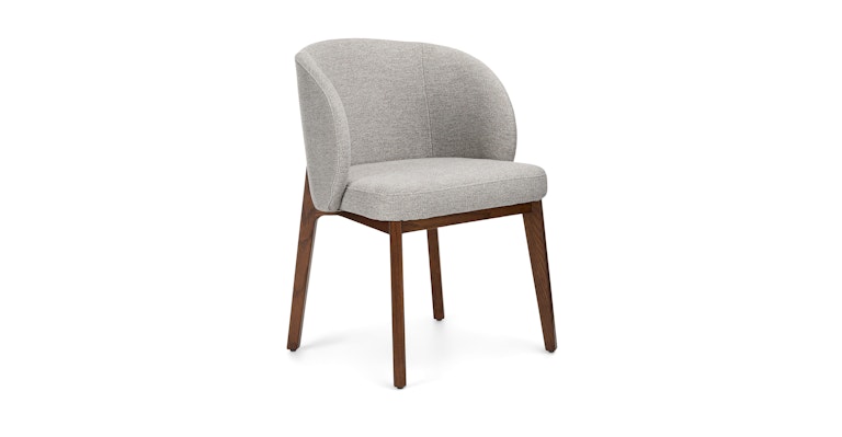 Alta Camellia Gray Walnut Dining Armchair - Primary View 1 of 10 (Open Fullscreen View).
