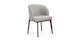 Alta Camellia Gray Walnut Dining Armchair - Gallery View 1 of 10.
