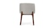 Alta Camellia Gray Walnut Dining Armchair - Gallery View 4 of 10.