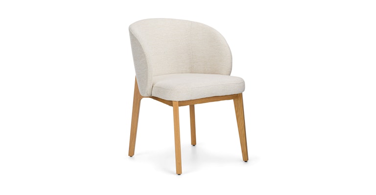 Alta Camellia Ivory Oak Dining Armchair - Primary View 1 of 10 (Open Fullscreen View).