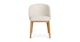 Alta Camellia Ivory Oak Dining Armchair - Gallery View 2 of 10.