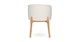Alta Camellia Ivory Oak Dining Armchair - Gallery View 4 of 10.