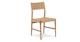 Wosla Oak Corded Dining Chair - Gallery View 1 of 12.